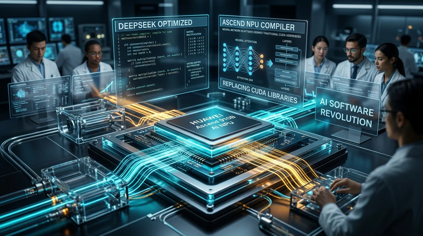 DeepSeek y Huawei se Alían para Desarrollar Software de Chips de IA y Quebrar el Monopolio de CUDA de Nvidia