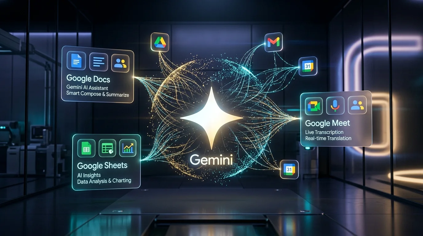 Google Integra Gemini en Workspace a Nivel Global: El Fin de los Pipelines ETL Manuales en la Oficina