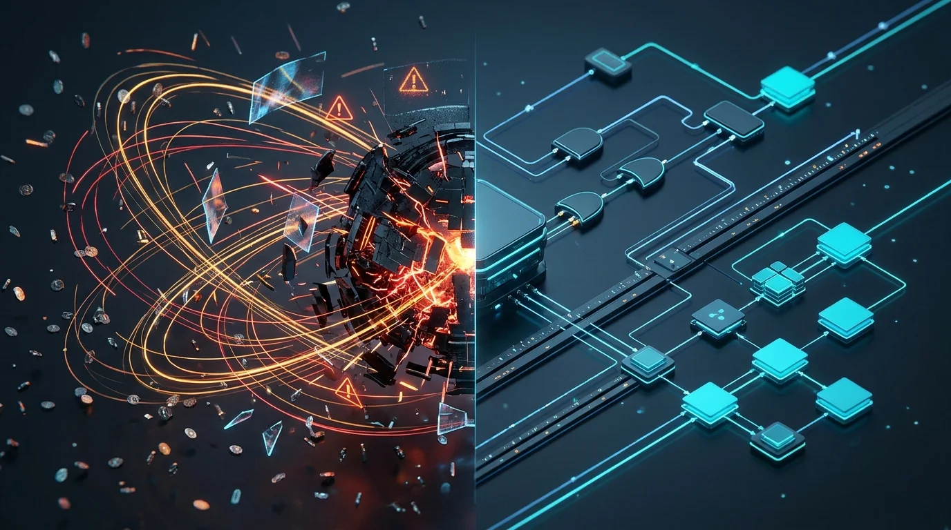 Why AI Agents Fail in Production: From Fragile LangChain Demos to Deterministic Enterprise Architectures